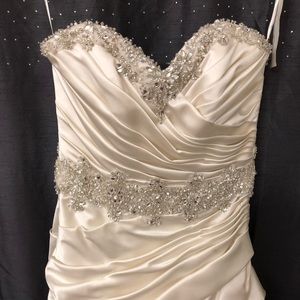 🆕 stunning ivory wedding dress